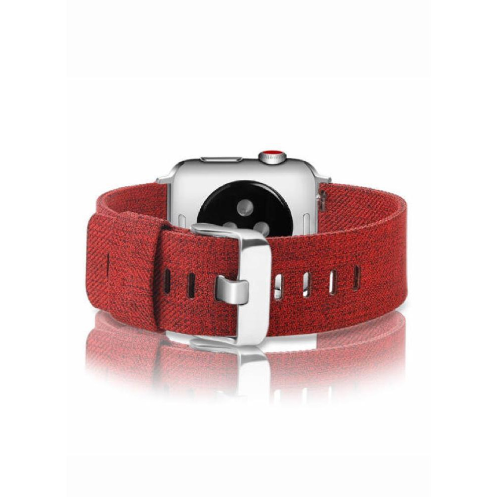 Perfii Fabric Replacement Band For Apple Watch 41/40/38mm Series 8/7/6/5/4/SE - 3