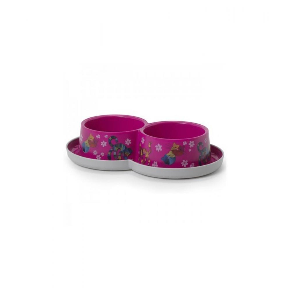 Moderna Trendy Dinner Bowl - Double - Purple - S - 1