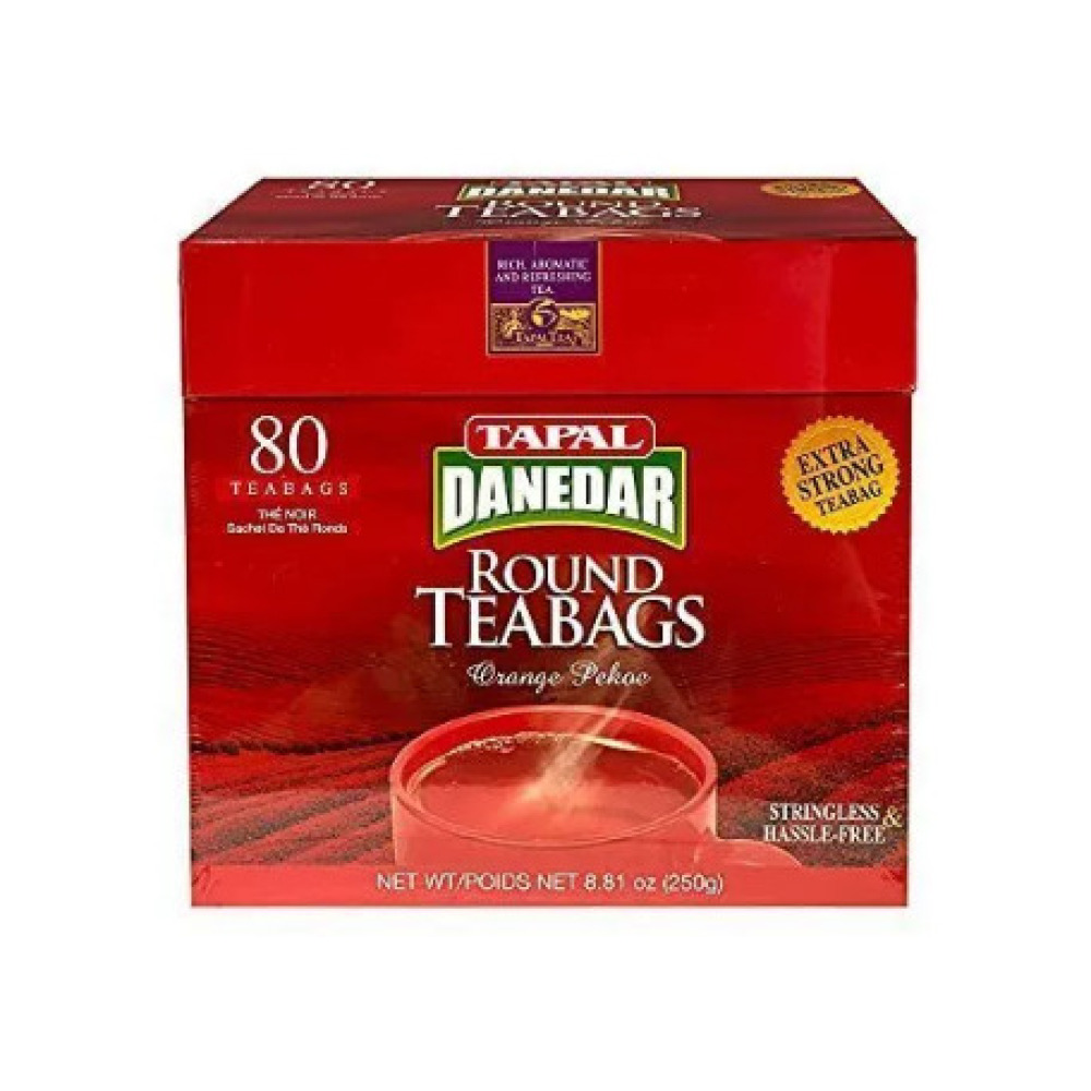 تابال دانيدار أكياس شاي مستديرة 80 كيس شاي 250 جم - 1