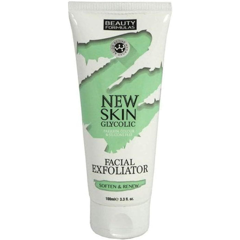 Beauty Formulas, Glycolic facial exfoliator,  New skin, 100 ml - 1