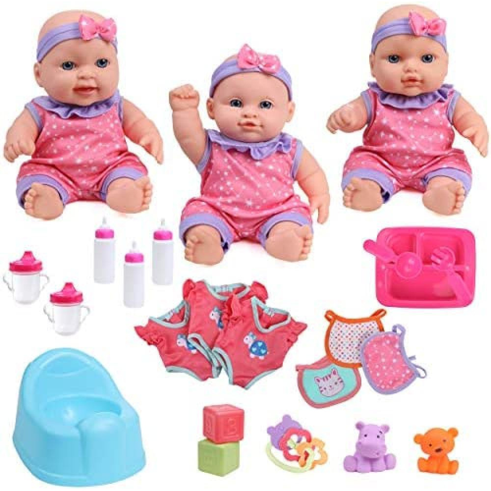 8"\/20CM SOFT BODY BEAN BAG BABY DOLL. - 1
