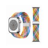 Perfii Adjustable Braided Solo Loop Replacement Band For Apple Watch 49/45/44/42mm Series Ultra/8/7/6/SE/5/4/3 - 1 miniature