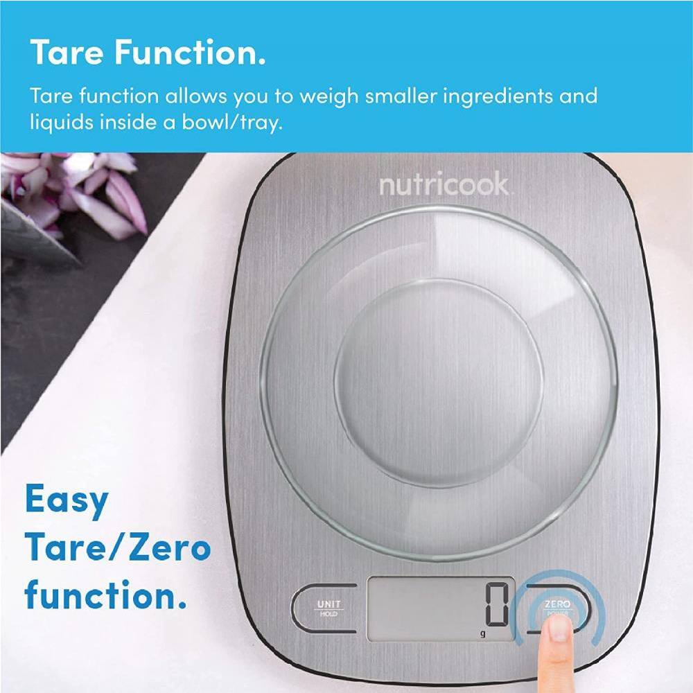 Nutricook / Kitchen scale Eko, Digital, 11 lbs (5 kg) capacity, Stainless steel - 2