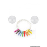 Kikkerland Mini Clothespin String Lights - 1 miniature