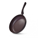 Fissman Deep Frying Pan Mosses Stone Professional Non Stick Coating TouchStone Brown 28x5.8cm - 1 miniature