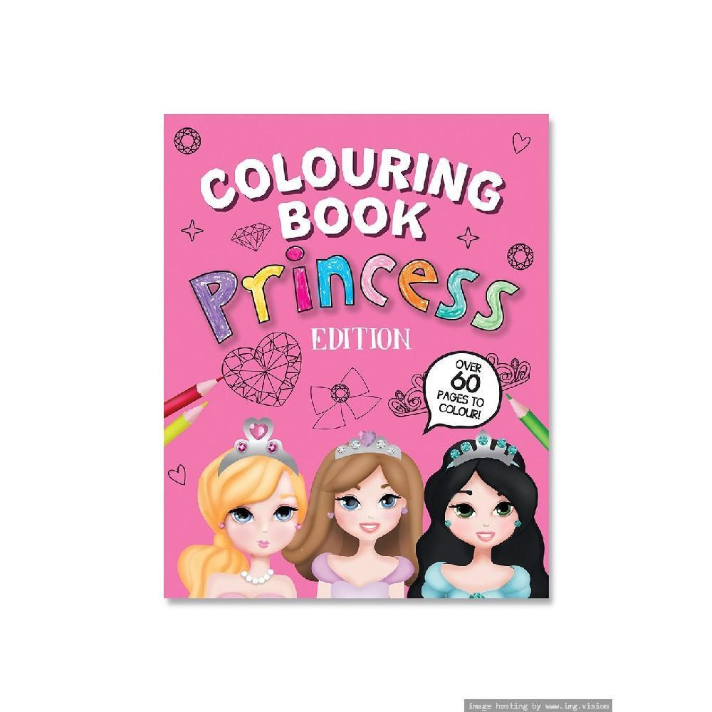 Eurowrap Princess Coloring Book - 1