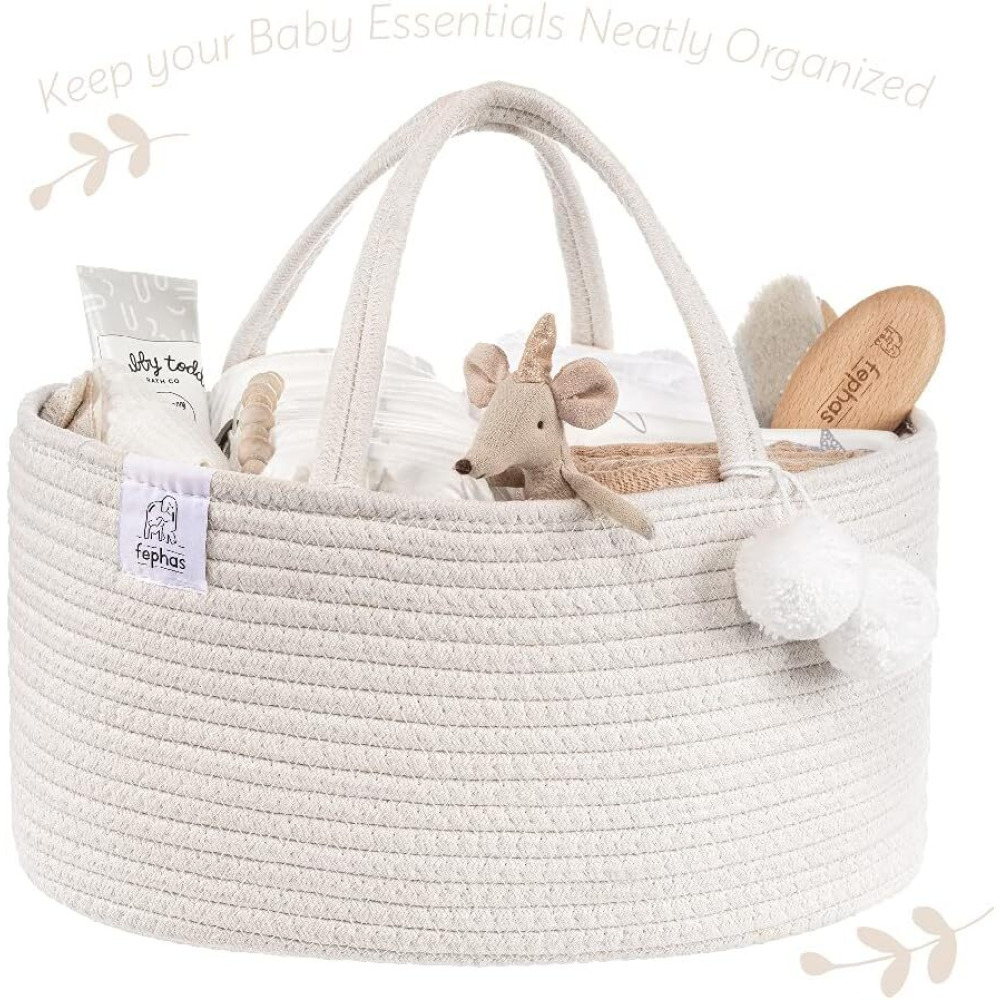 Веревочный Подгузник Caddy FEPHAS, Off-White - 2