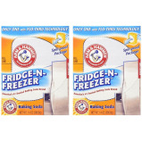 Arm & Hammer / Fridge and freezer odor absorber, Baking soda, 2 x 14 oz (396.8 g) - 1 miniature