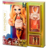 Rainbow Surprise RAINBOW HIGH Poppy Rowan – Orange Fashion Doll with 2 Outfits - 9 miniature