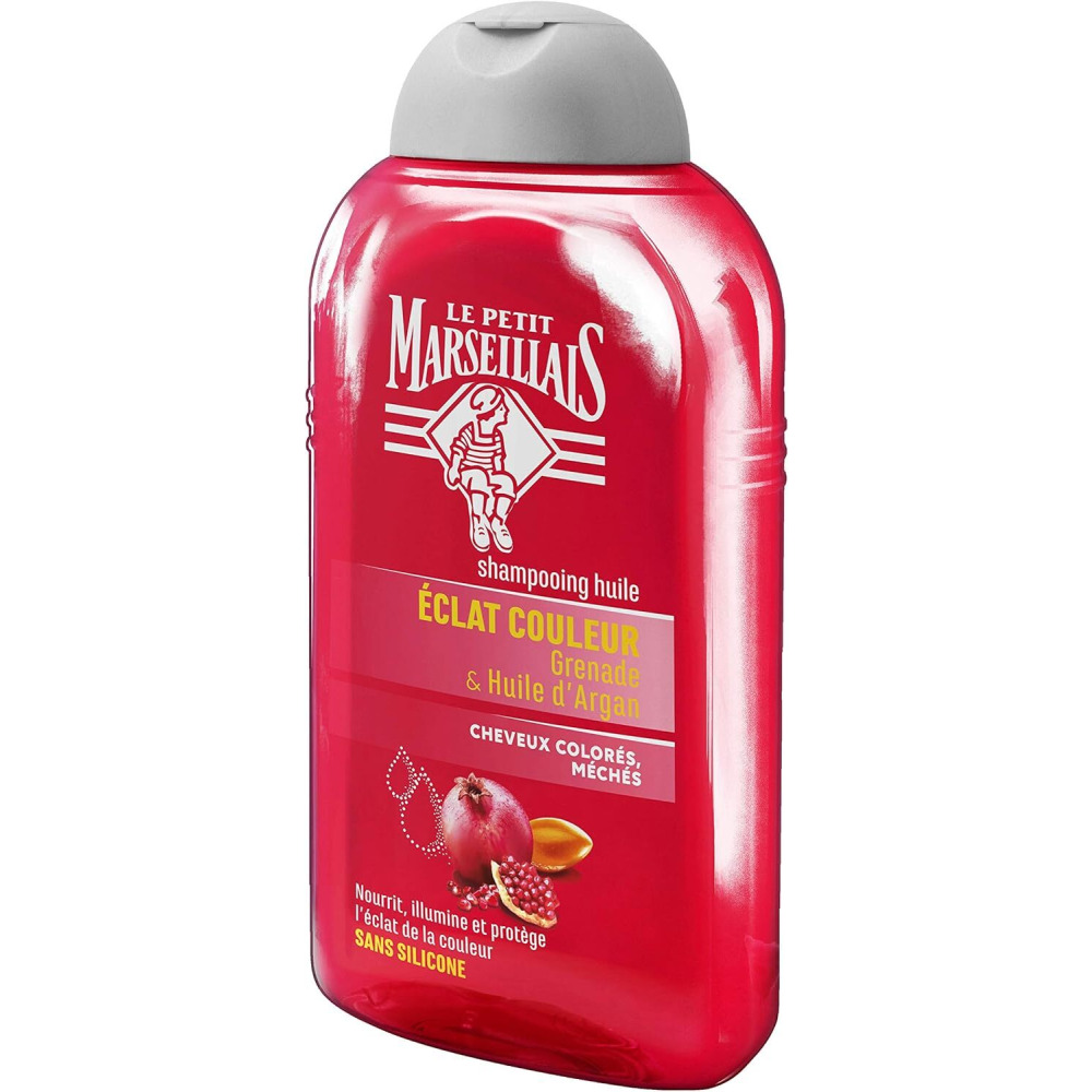 Le Petit Marseillais Pomegranate Oil Radiance Shampoo and Argan Oil, 250ml - 2