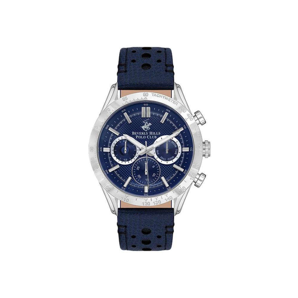 BEVERLY HILLS POLO CLUB Men's Multi Function Dark Blue Dial Watch - BP3317X.399 - 1