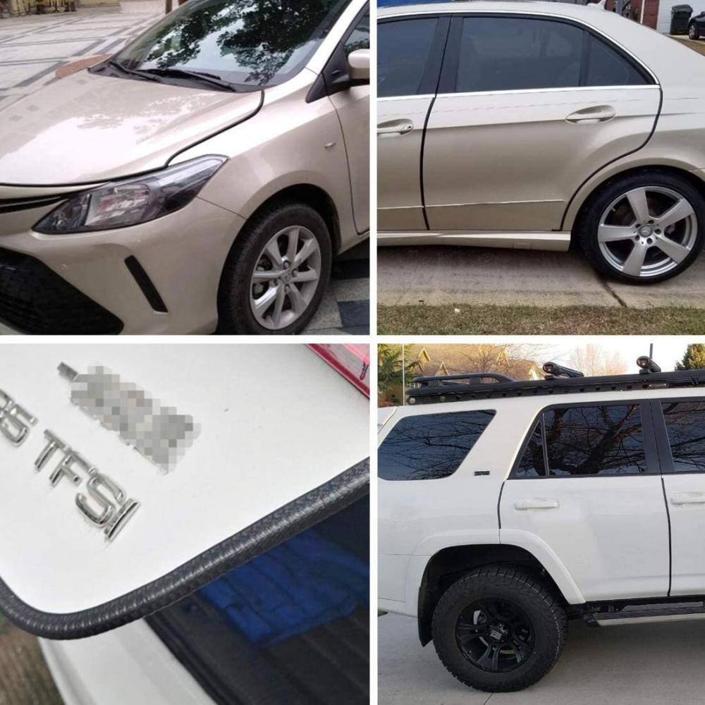 UTSAUTO / Car door edge guards, 10 m, Black - 8