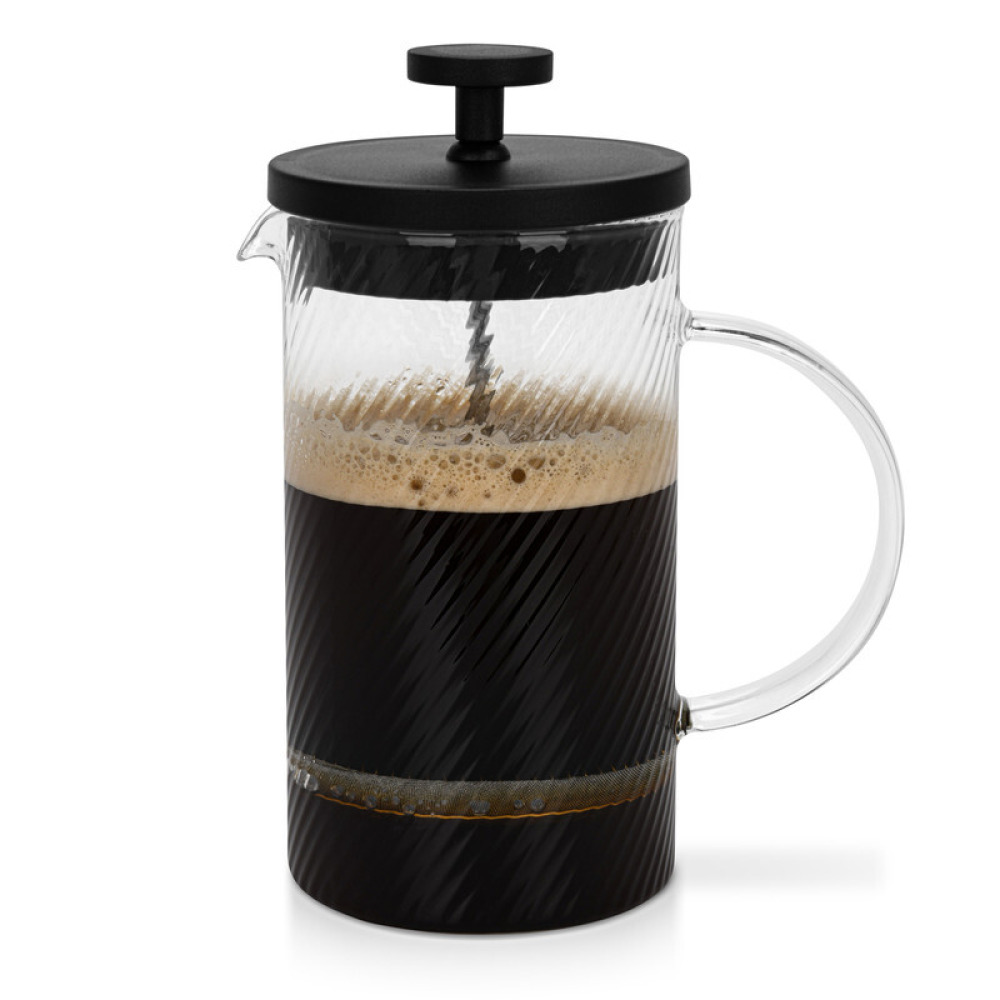 Fissman French Press Coffee Maker 350ml Borosilicate Glass - 1