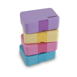 Yumbox Snack 3-Compartment Snack Box Blue - 5 miniature