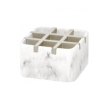 Косметический органайзер Inter Design Dakota Белый Мраморный Атлас - 1 miniature