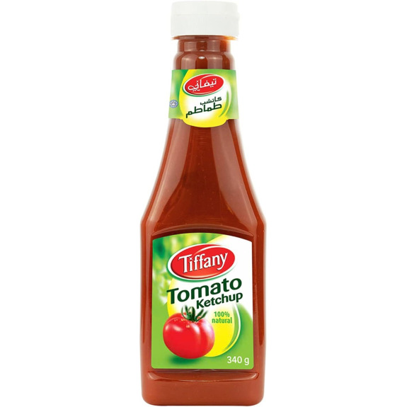 Tiffany tomato ketchup 340g