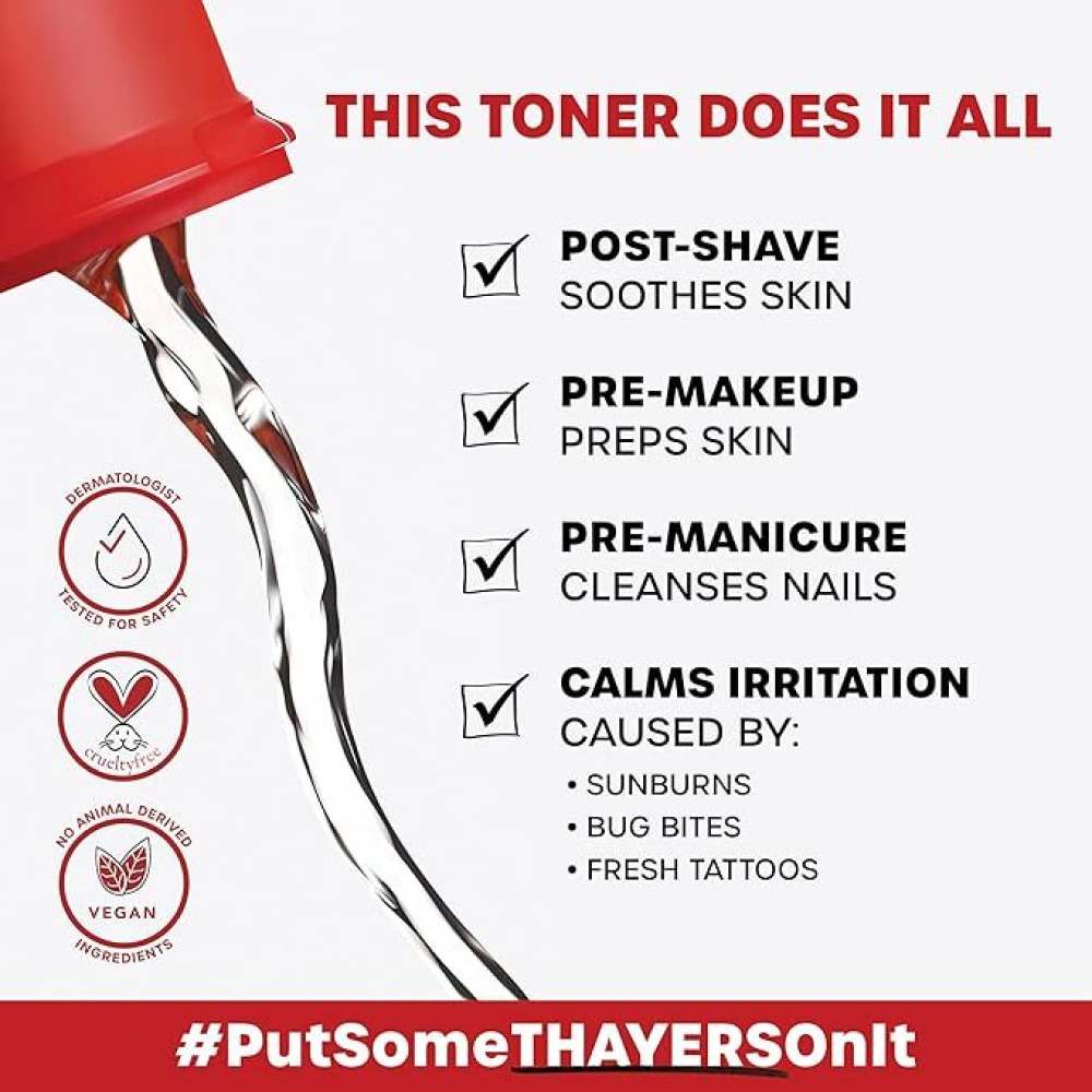 Thayers, Toner, Cucumber, Witch hazel with aloe vera, 89 ml - 3