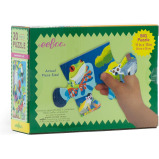 eeBoo Rainforest Life 20 Pieces Puzzle for Education and fun to play for kids. - 3 miniature