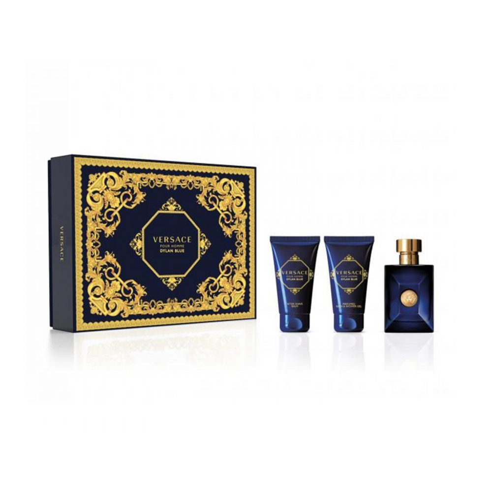 Versace Pour Homme Dylan Blue for Men Eau De Toilette 50ML Set - 1