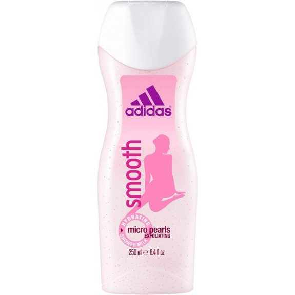 Adidas, Shower gel, Smooth, For her, 8.4 fl. oz (250 ml)