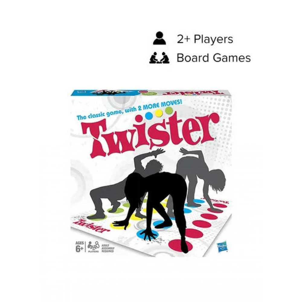 Hasbro / Board games, Twister, 2+ players, family and kids game - 1