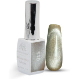 طلاء جل عيون القطة 3D Snow White من Global Fashion Professional 8ML - أظافر لامعة تدوم طويلاً، (015، 8 مل) - 1 miniature