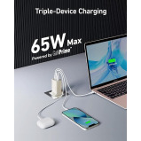Anker, Charger 735, 65W, USB C, White - 2 miniature