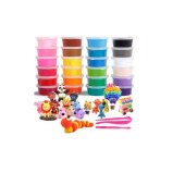 Super light / Набор для лепки, Мягкий пластилин , 24 цвета - 3 miniature