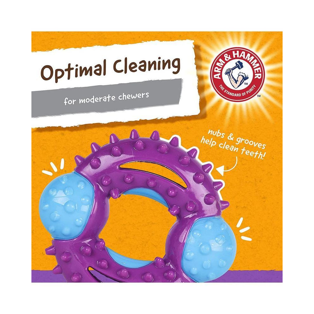 Arm and Hammer Pets Nubbies Orion Dog Dental Toy with Baking Soda - 4