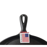 Lodge Pre Seasoned Square Grill Pan Cast Iron Handle 10.5 Inch - 2 miniature