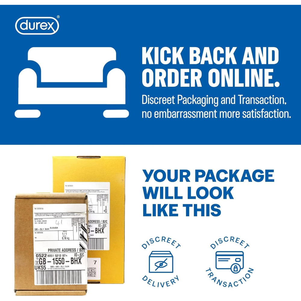 Презервативы Durex Intense Pleasure для Мужчин - Упаковка Из 12 шт. - 5