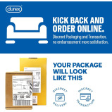 Презервативы Durex Intense Pleasure для Мужчин - Упаковка Из 12 шт. - 5 miniature