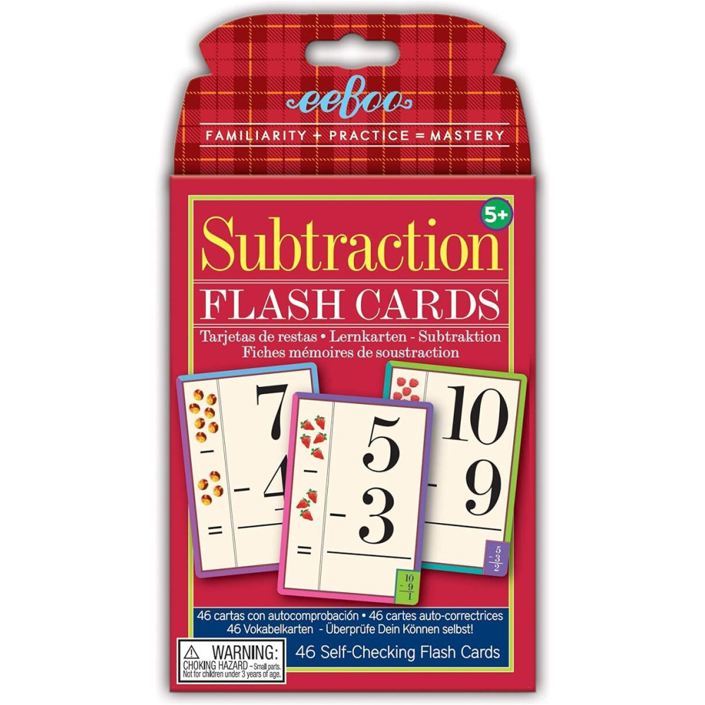 eeBoo: Subtraction Educational Flash Cards, an Educational Activity to Introduce and Reinforce Knowledge and Basic Skills, for Ages 5 and up - 2