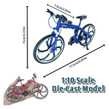 Mountain Bike 1:8 Alloy Folding   - 1 miniature