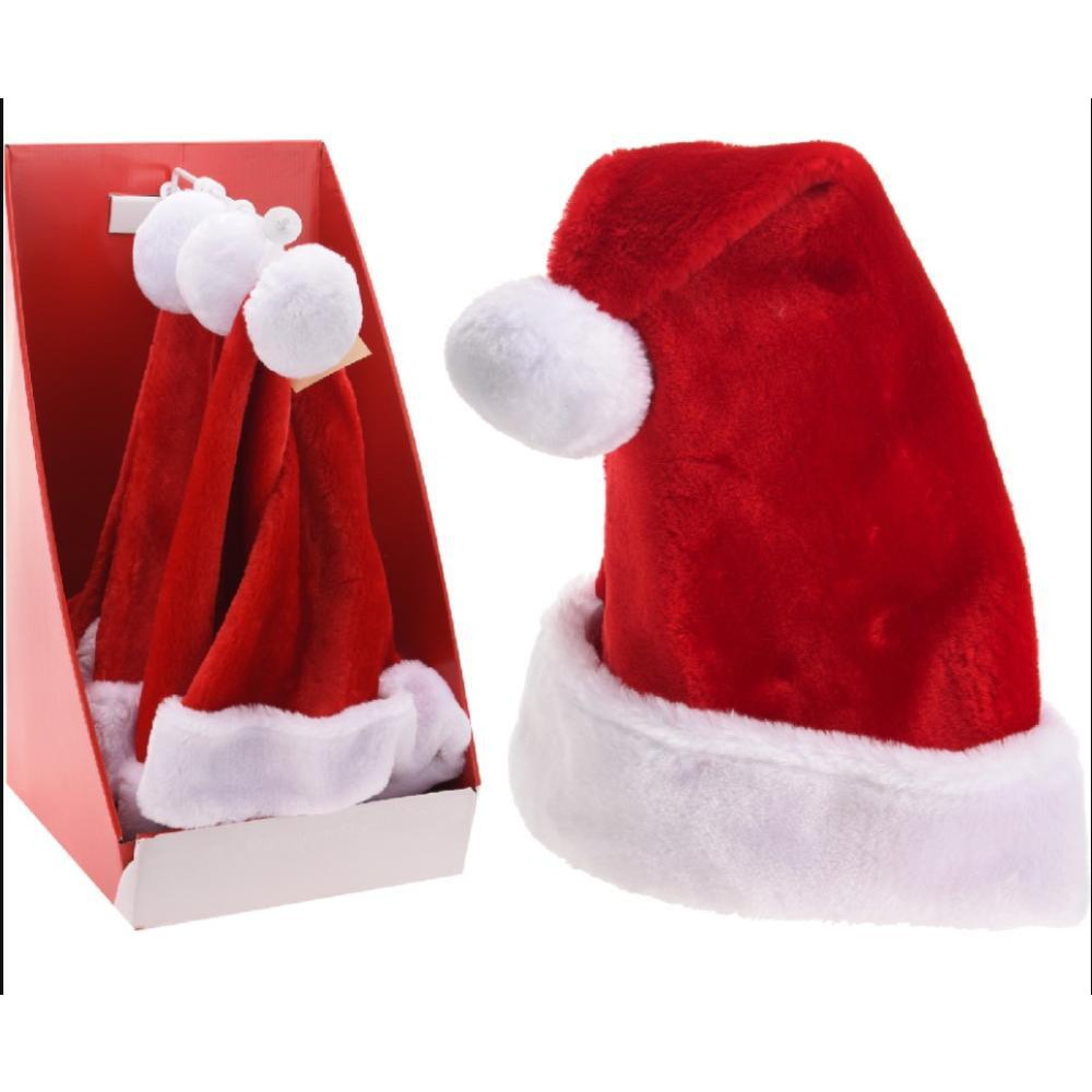 Koopman Santa Hat Deluxe 40cm Red - 1