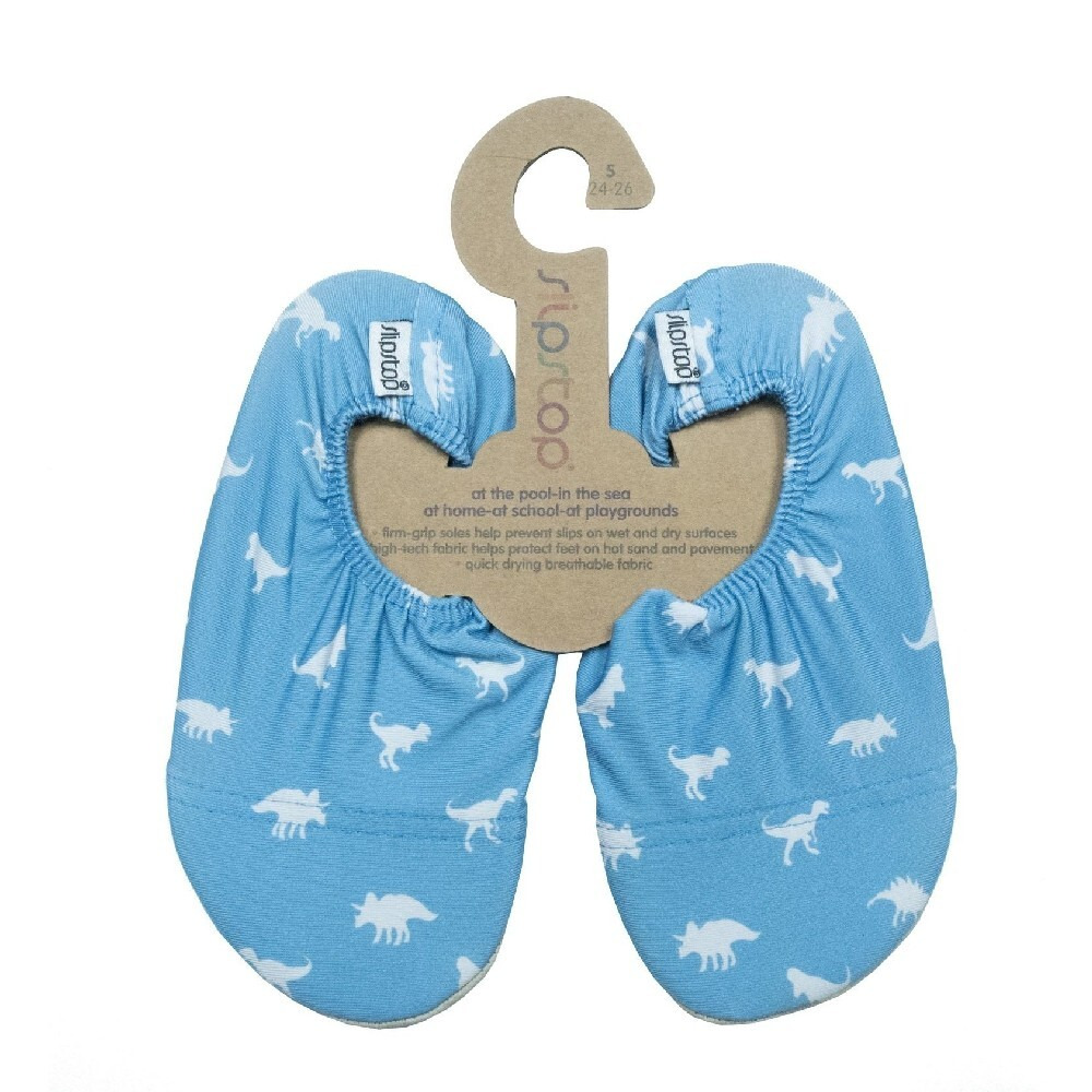 Water Shoes Slipstop Dino Petrol Junior Multipurpose, Quick-drying, Sun Safe UPF50+, size 14 (21-23) - 1