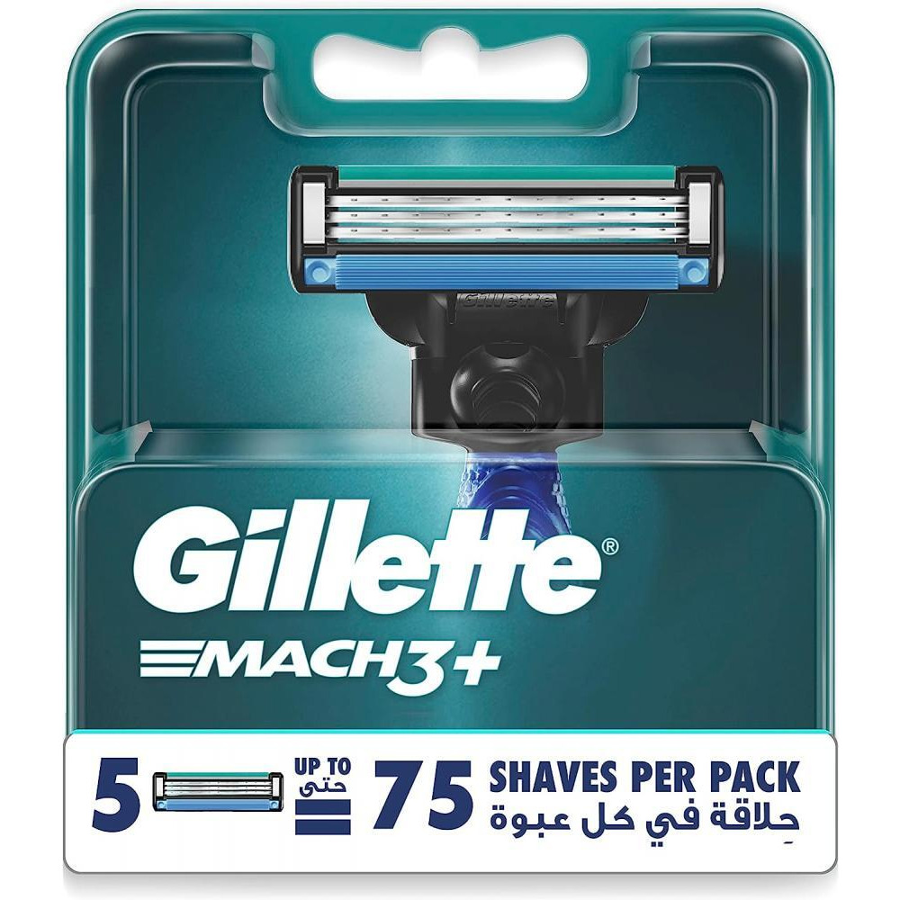 Gillette / Cartridges, Mach3 +, 5 pcs - 1