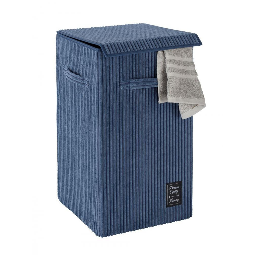 Wenko Laundry Bin Cora Blue - 2