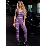 Leggings UAEJJ for Women, Martial Arts Dress, Purple - XS - 5 miniature