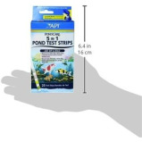 API, 5 in 1 Pond Water Test, 25 Strips - 6 miniature