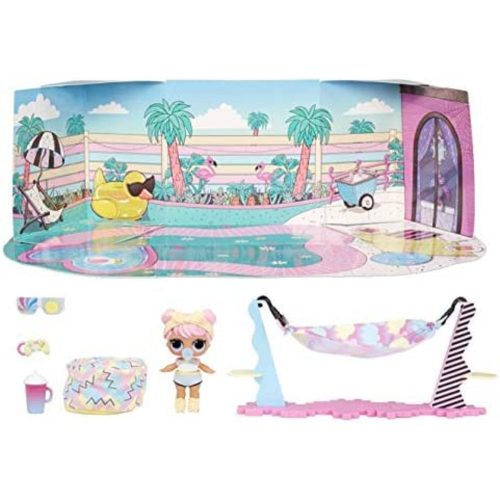 L.O.L. Surprise! Furniture Chill Patio With Dawn Doll And 10+ Surprises, Doll Patio Furniture Set, Accessories - 1