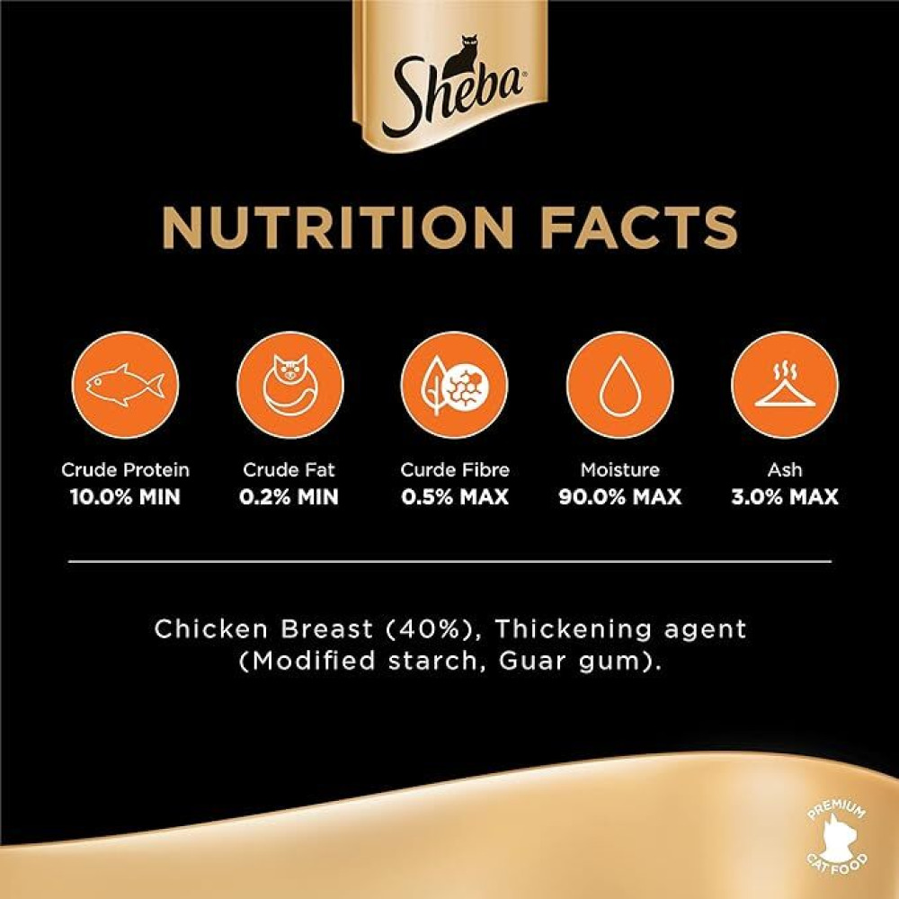 SHEBA, Влажный корм, Куриная ГРУДКА, 85 г - 4