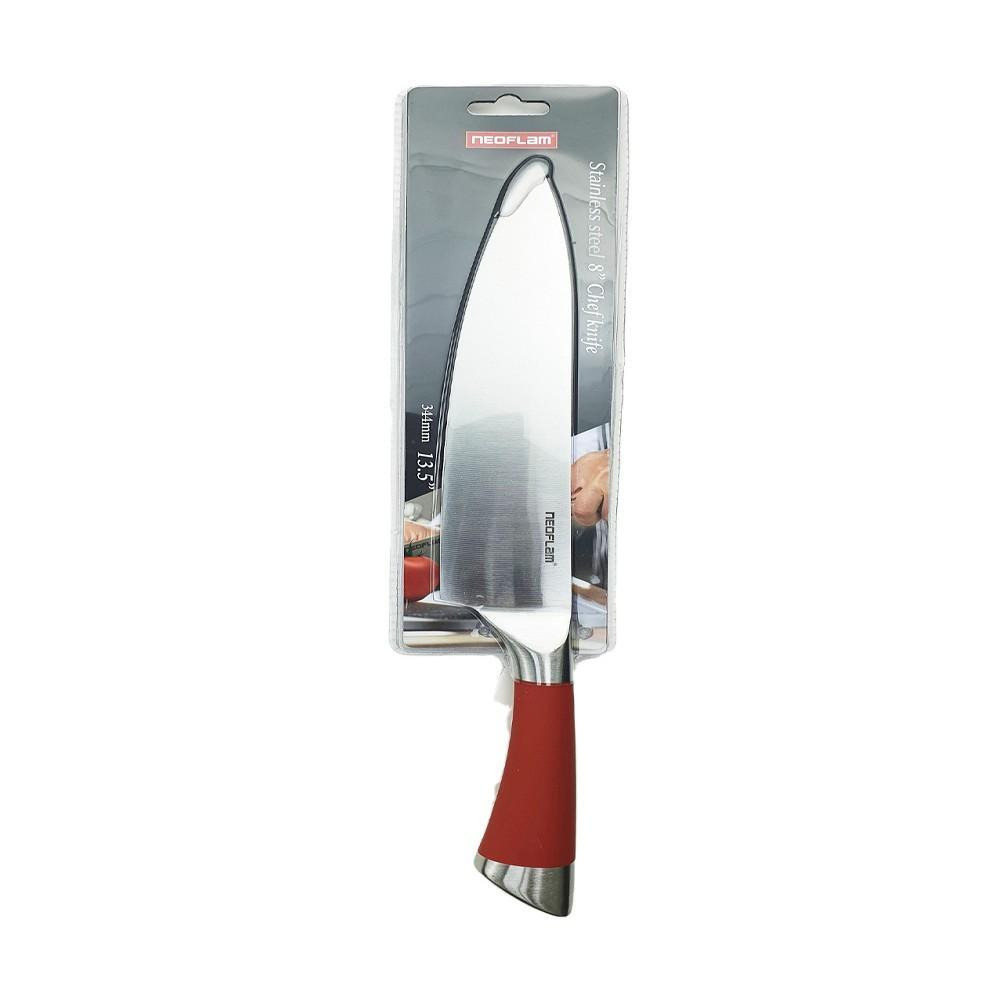 Neoflam Chef knife, Thermoplastic, Rubber handle, 8 inch - 1