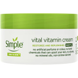 Simple, Kind to Skin Vital Vitamin Night Cream, 50 ml - 1 miniature