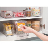 iDesign Kitchen Binz 10 x 6 x 5 inch clear - 2 miniature