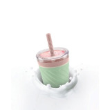 Joie Swirl Milkshake Tumbler and Straw Green - 2 miniature