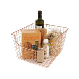 Spectrum Scoop Storage Basket Medium Copper - 2 miniature