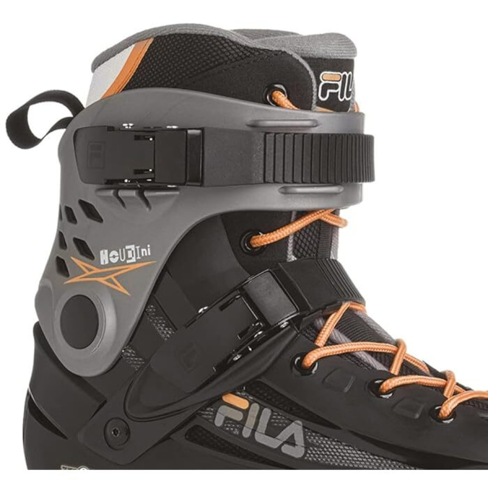 أحذية تزلج مضمنة MADAME Houdini أسود\/رمادي\/Salmon FILA skates، مقاس 6 - 2