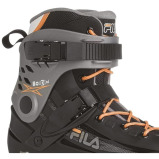 أحذية تزلج مضمنة MADAME Houdini أسود\/رمادي\/Salmon FILA skates، مقاس 6 - 2 miniature