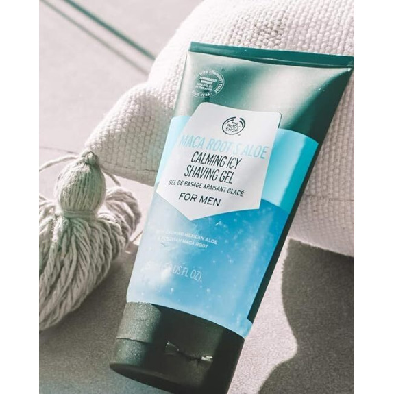 Buy The Body Shop Maca Root and Aloe Calming Icy Shaving Gel - 150ml in  Dubai, UAE | WEE (00077188)